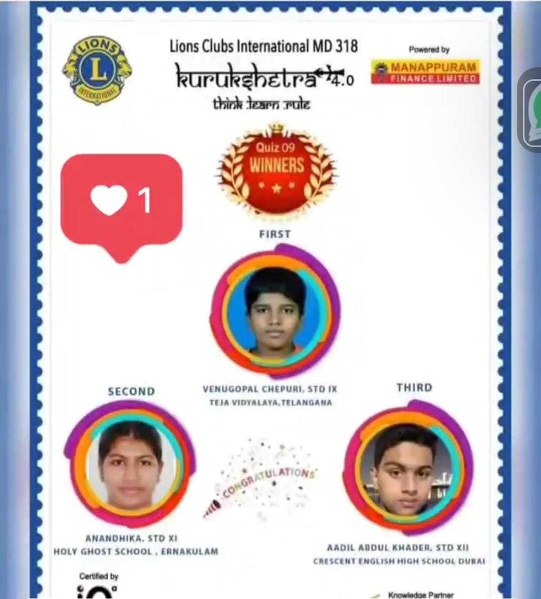 Kurukshetra Quiz